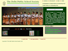 Tablet Screenshot of dpsfamily.org